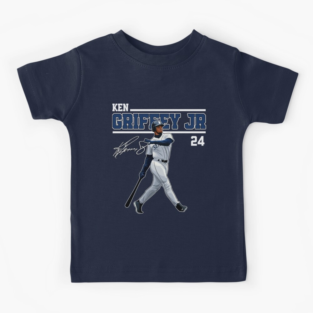 Official Ken griffey jr. Seattle retro script signature shirt,tank top,  v-neck for men and women