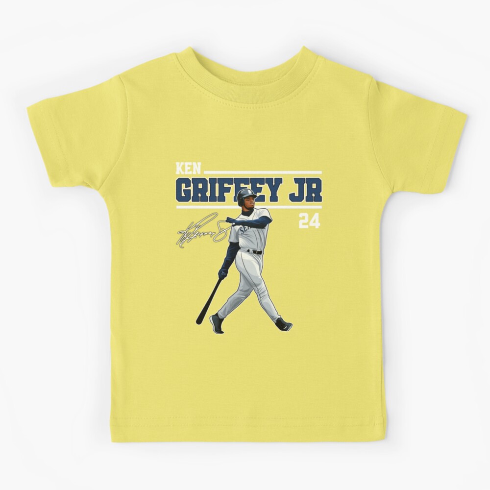 The Kid Baseball Vintage Signature Ken Griffey Jr Shirt - Reallgraphics