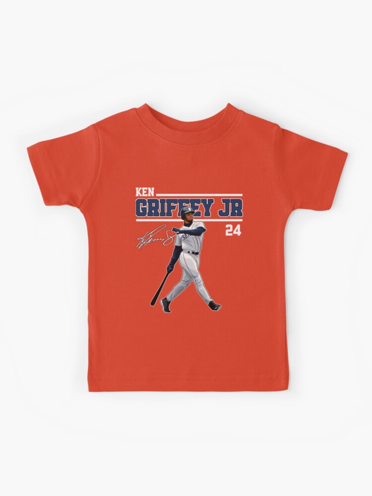 The Kid Baseball Vintage Signature Ken Griffey Jr Shirt - Reallgraphics