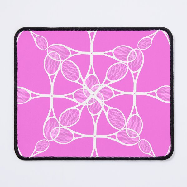 Item preview, Tennis Racket Pattern - Pink and White designed and sold by JoanNinjaHen.