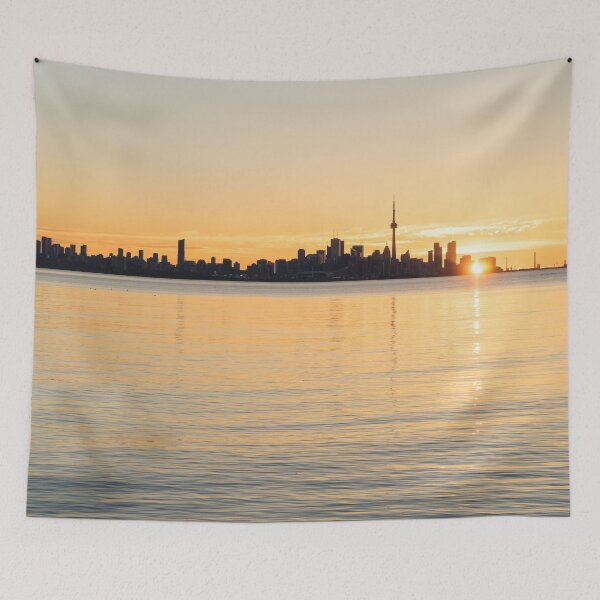 Item preview, Soft Gold Toronto Sunrise designed and sold by Georgia Mizuleva.