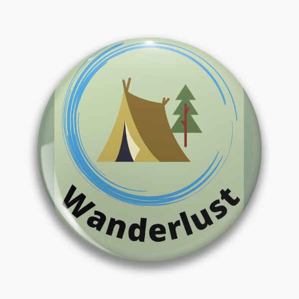 Item preview, Wanderlust camping  designed and sold by ArtistRebeccaLS.