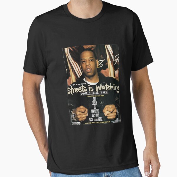 Vista previa del artículo con la obra «Jay Z Street está viendo Jay Z», diseñado y vendido por Abreheeler.