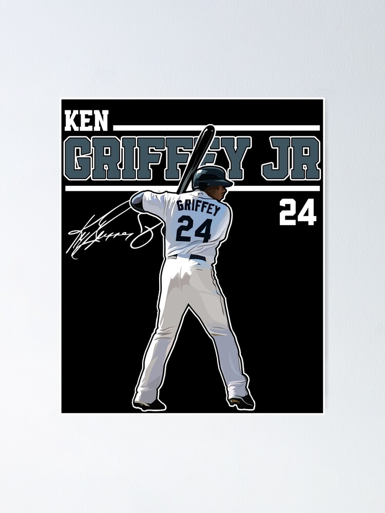 Vintage Ken Griffey Jr The Kid Baseball Retro 80s 90s Rap Style