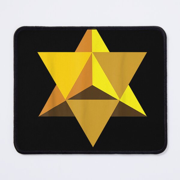 Item preview, Star Tetrahedron Gold t-shirt Platonic Solids designed and sold by BartoschEtta.