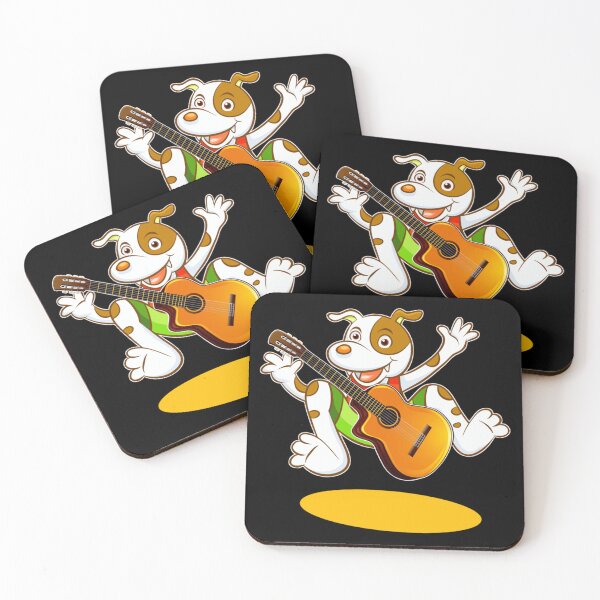 Item preview, dog ​​play guitar, funny dog Classic designed and sold by bellahrrmoling.