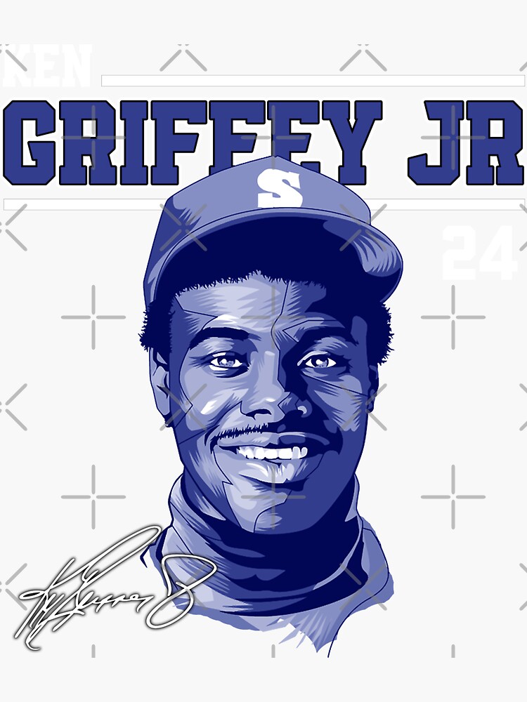 Ken Griffey Jr The Kid Seattle Baseball Legend Signature Vintage Retro 80s  90s Bootleg Rap Style Poster for Sale by nitzalivia