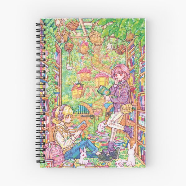 Item preview, Library in my dreams designed and sold by rowonart.