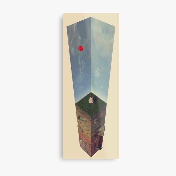 Floating Metal Print