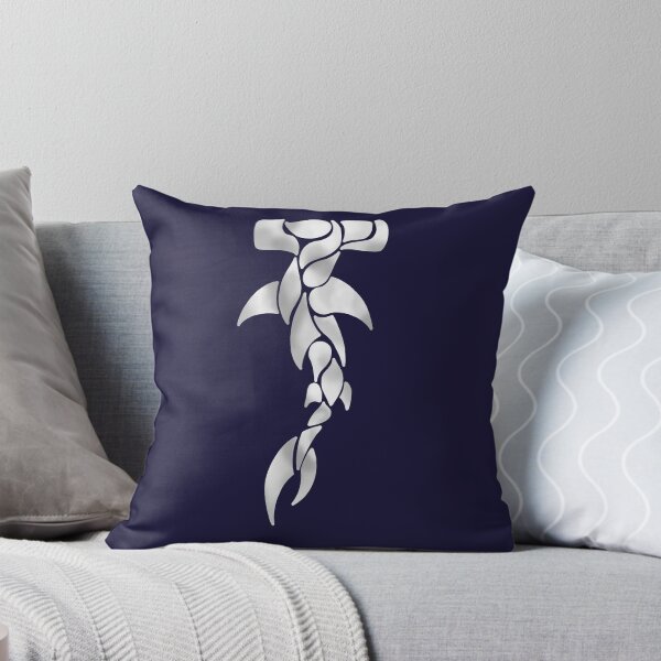 Item preview, silver hammerhead tribal pattern designed and sold by octo-PS.