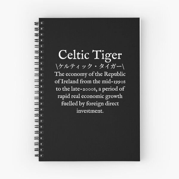 Item preview, C: Celtic Tiger: Economics: Transliteration- Katakana: Wear Your Dictionary designed and sold by WearYourWords.