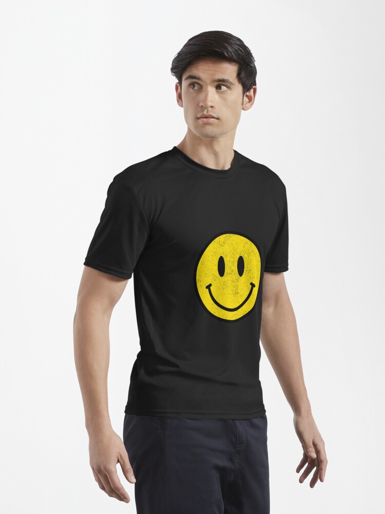 Vintage Retro Happy Smiley Face 80s 90s Aesthetic  Essential T