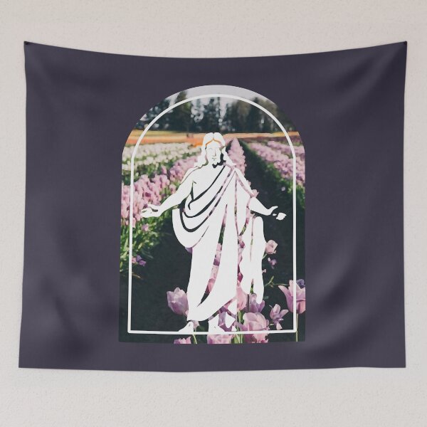 Item preview, Day Gift latter day saints sister Jesus Christ Flower Fields designed and sold by PaulMulenix87.
