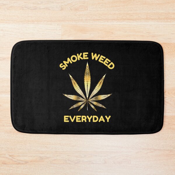 Item preview, Smoke Weed Everyday, Cannabis, Marijuana, Weed, 420, Leaf, Gold designed and sold by BestDesignbySof.
