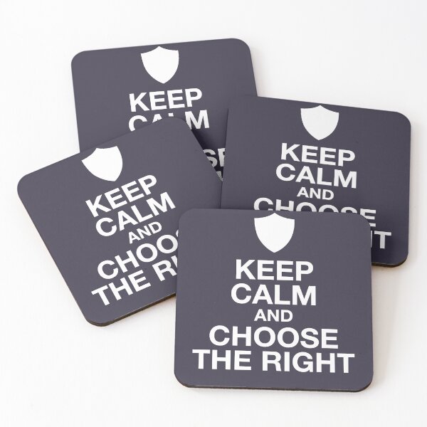 Item preview, Day Gifts latter day saints christian Keep Calm and Choose the Right CTR designed and sold by PaulMulenix87.