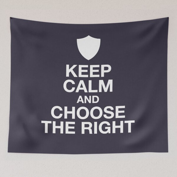 Item preview, Day Gifts latter day saints christian Keep Calm and Choose the Right CTR designed and sold by PaulMulenix87.