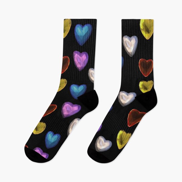 Item preview, Hearts polygonal pattern designed and sold by cutecrazytshirt.