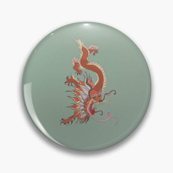Item preview, Dragon Embroidery  designed and sold by Cre8iveSkill.