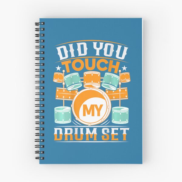 Item preview, Did You Touch My Drum Set Backprint Drummer designed and sold by JakeMemoris.