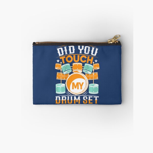 Item preview, Did You Touch My Drum Set Backprint Drummer designed and sold by JakeMemoris.