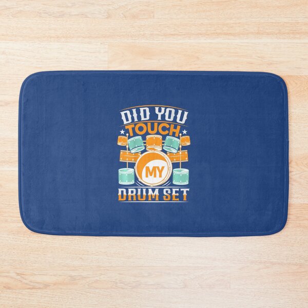Item preview, Did You Touch My Drum Set Backprint Drummer designed and sold by JakeMemoris.