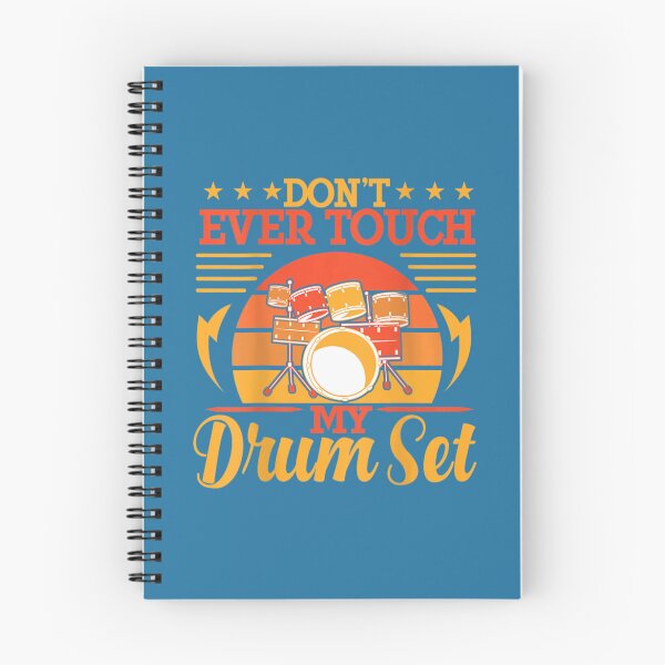 Item preview, Don_t Ever Touch My Drum Set Backprint Drummer designed and sold by JakeMemoris.