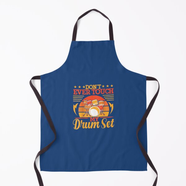 Item preview, Don_t Ever Touch My Drum Set Backprint Drummer designed and sold by JakeMemoris.