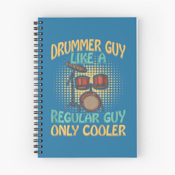 Item preview, Drummer Guy Like A Regular Guy Only Cooler Backprint Drummer designed and sold by JakeMemoris.