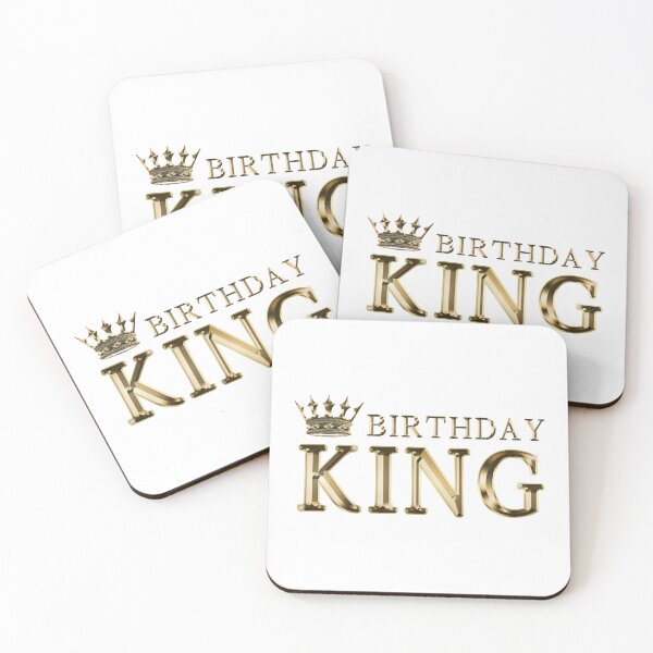 Item preview, Birthday King Golden Crown designed and sold by GenmarHerderson.