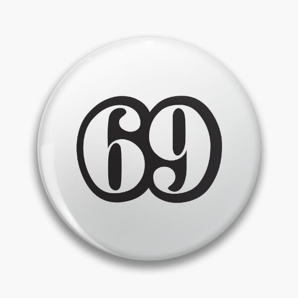 Item preview, Funny Motorcycle Or Biker Helmet Design - 69 Sticker designed and sold by GenmarHerderson.