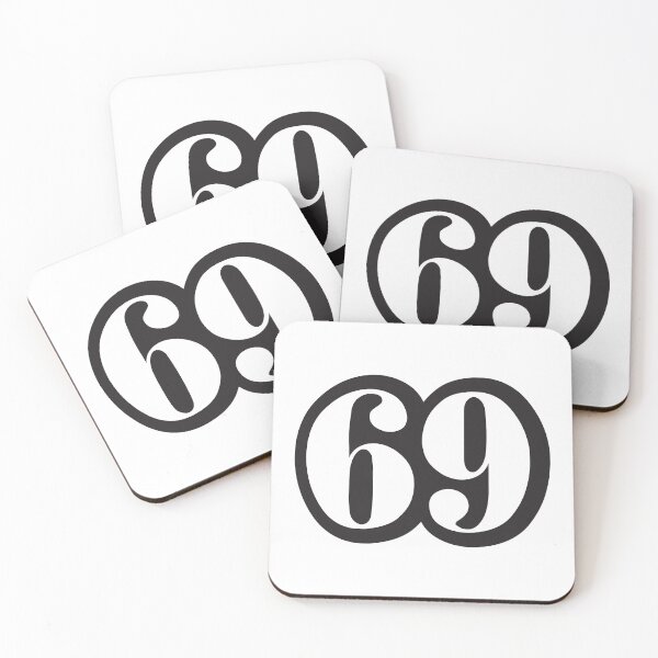 Item preview, Funny Motorcycle Or Biker Helmet Design - 69 Sticker designed and sold by GenmarHerderson.