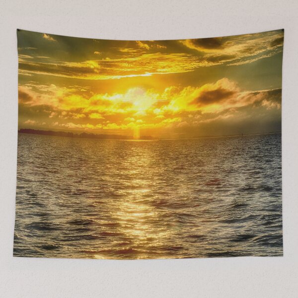 Item preview, Sunrise on Lake St. Clair designed and sold by Kathy Weaver.