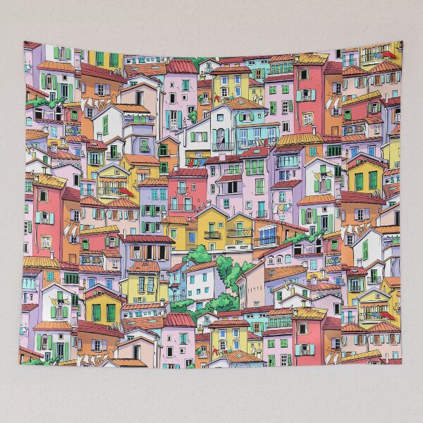 Item preview, Menton old town designed and sold by shirt-studio.