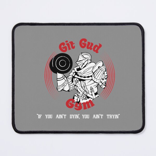 Item preview, Git Gud Gym Fitness Computer Gaming Videogame Keyboard designed and sold by GenmarHerderson.
