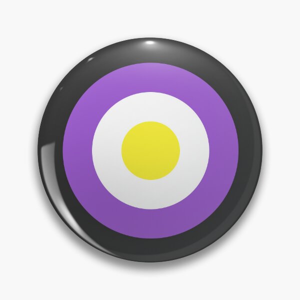 Item preview, Nonbinary Pride Circle Pattern designed and sold by PatternSalad.