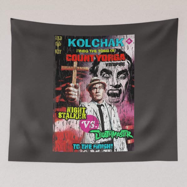 Item preview, Kolchak T-ShirtKolchak meets Count Yorga, distressed designed and sold by GenmarHerderson.