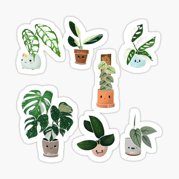 Item preview, Monstera Sticker  Sticker designed and sold by GenmarHerderson.