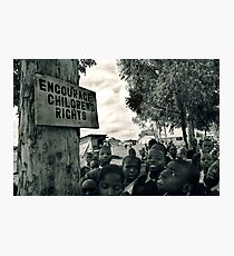 Message Photographic Print