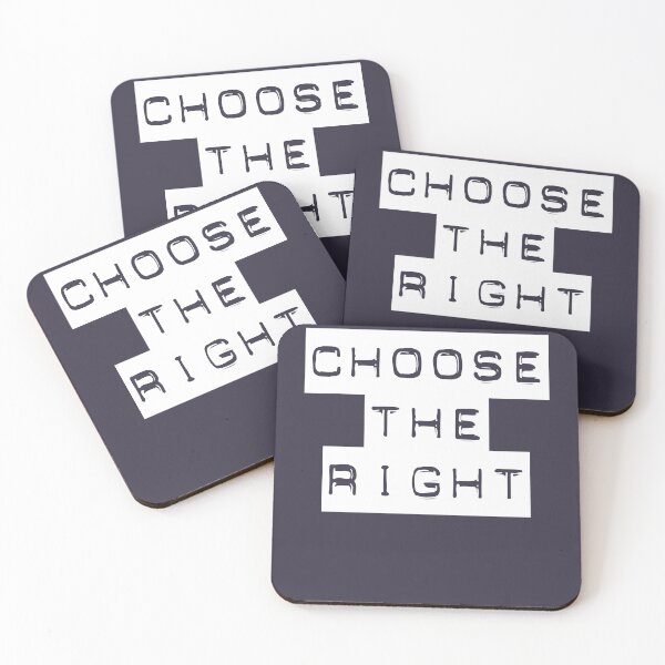 Item preview, Funny Gift For latter day saints day saint Choose the Right LDS designed and sold by PaulMulenix87.