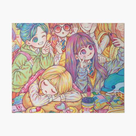 Friends Art Board Print