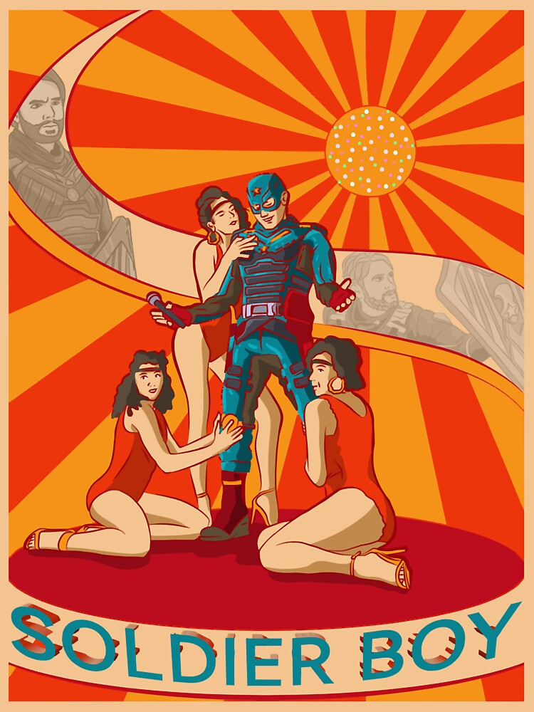 "soldier boy soldier boy " Sticker for Sale by JohnDebrock Redbubble