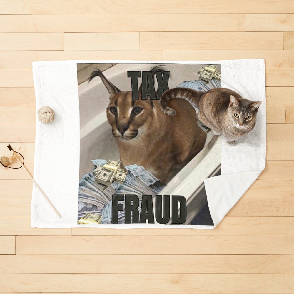 big floppa tax fraud Poster for Sale by momshow