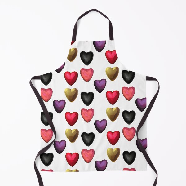 Item preview,  polygon,hearts pattern designed and sold by cutecrazytshirt.