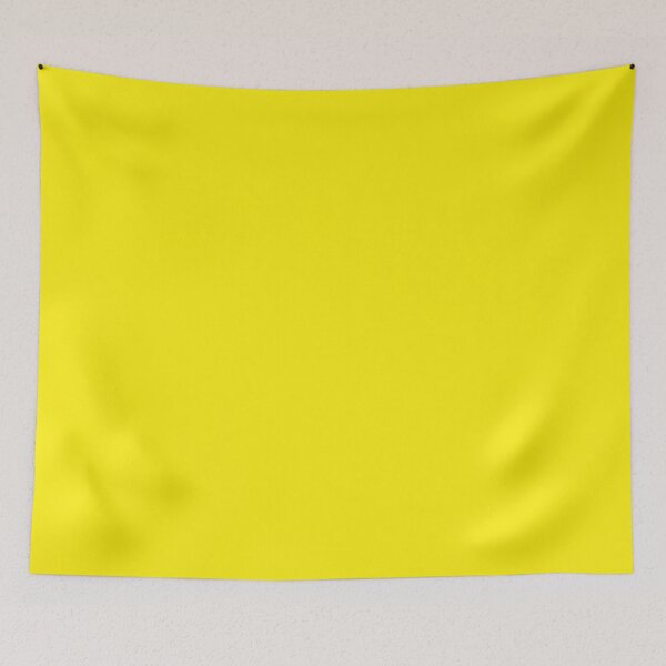Item preview, Canary Yellow Solid Color designed and sold by Ludovic Geusa.
