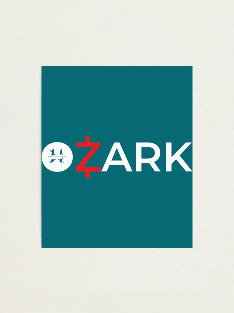 "OZARK Ozark Original Netflix Series Logo " Photographic Print for