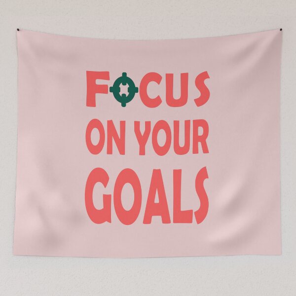 Item preview, Focus on Your Goals -Part 2 designed and sold by Aadiimanavv.