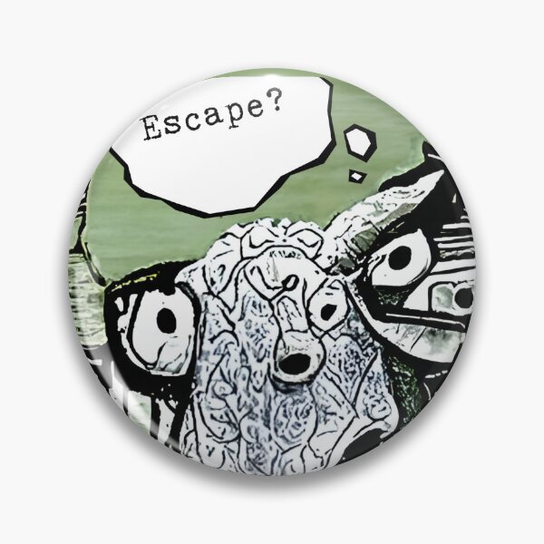 Item preview, Goat Thinking About Escape designed and sold by Petalglassjade.