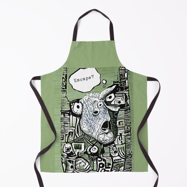 Item preview, Goat Thinking About Escape designed and sold by Petalglassjade.