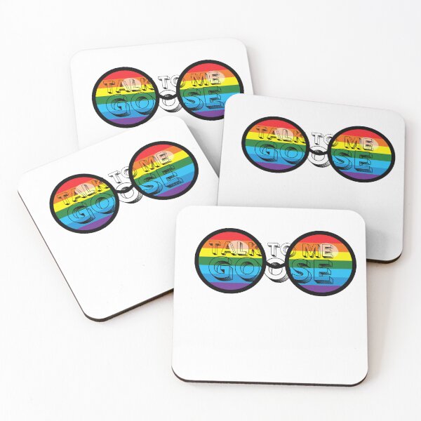 Item preview, Talk to me Goose-rainbow color sunglasses topgun quotes  designed and sold by Yugster24.