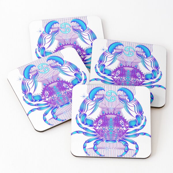 Item preview, Vector Cancer material, fashion blue twelve constellations of Cancer, designed and sold by zenger2021.
